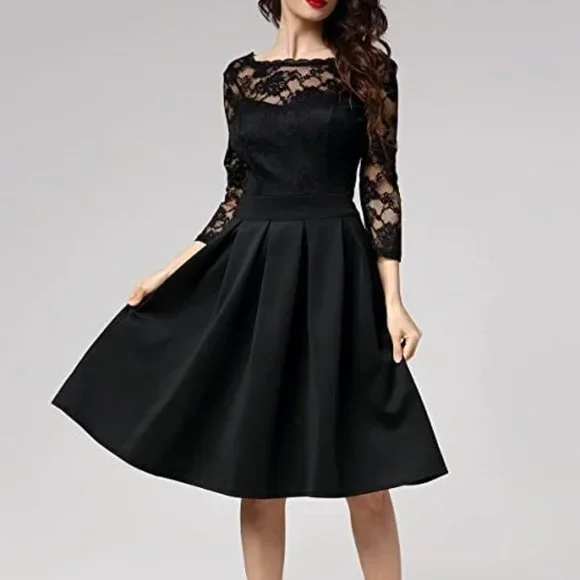 green emerald velvet dress V-Neck Floral Lace Flare Sleeve Chiffon Ruffle Formal Maxi Dress – Miusol